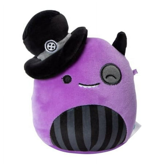 Squishmallows Official Kellytoys Plush 4.5 Inch Earworm the Purple Monster with Top Hot Ultimate Soft Stuffed Toys