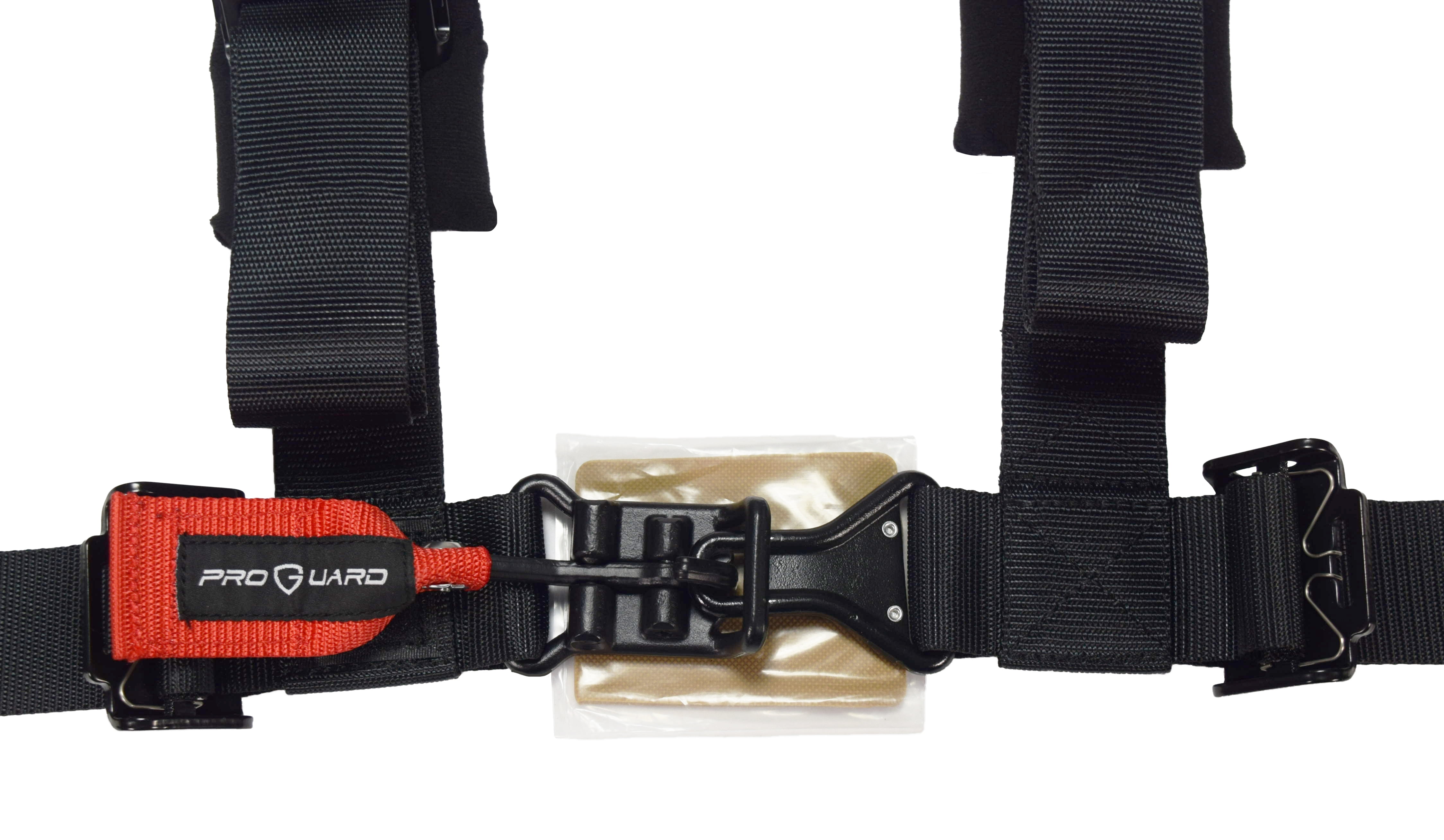ProGuard Offroad Harness Black with 2" Nylon Straps and 5 Points of Contact - Universal Safety Belt for Polaris, Can-Am, Kawasaki, Yamaha UTVs, ATVs, Side-by-Sides (Single Harness)