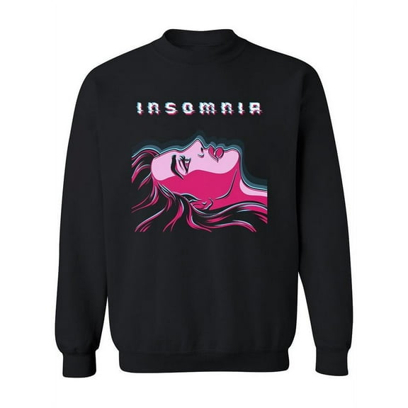 Insomnia Lady Sweatshirt Women -Image by Shutterstock, Female XX-Large