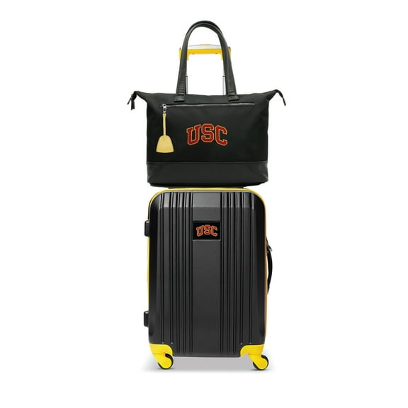 MOJO USC Trojans Premium Laptop Tote Bag and Luggage Set