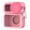 Pink Color, variant on Lightweight Silicone Cover Protector For Action Camera Portable Weather Resistant Suitable For Hiking Skiing Activity