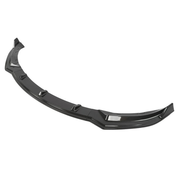 3pcs del parachoques Delantero Protección de Alerón de Labios de Carbono Reemplazo de Estilo de Fibra de Carbono Para Modelo 3 2017-2021