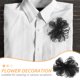 thumbnail image 2 of Broche elegante de flores para mujer, broche de flores de tela con diseño único, broche para mujer, broche para vestidos, broches, alfileres de flores para ropa, 2 of 7