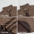 thumbnail image 4 of Disfraz de detective AGCOAH Sherlock Holmes para niños de 3 a 12 años, más accesorios, 4 of 7