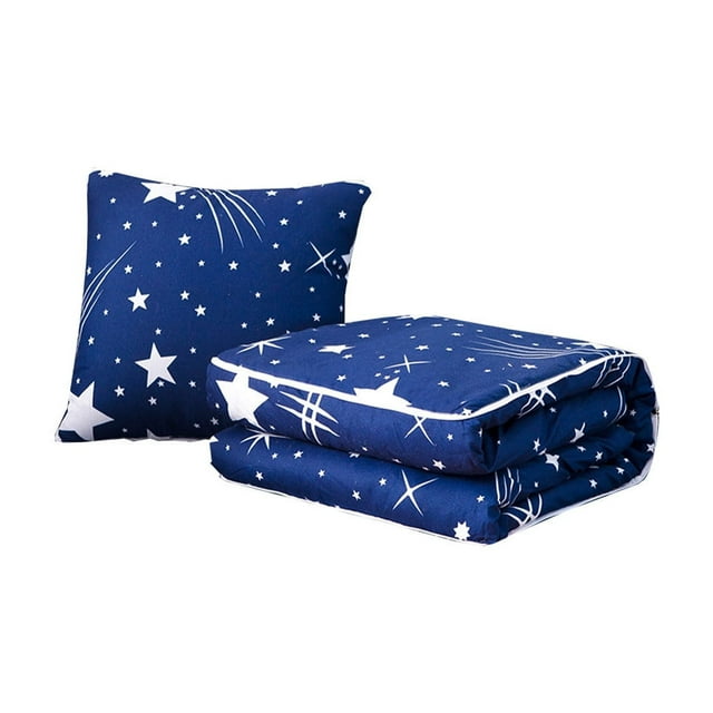 Couverture Coussin Câlin 2 en 1 Coussin Câlin Coussin Câlin Courtepointe Housse de Coussin Ronde Couverture Couverture de Voyage pour Toutes les Saisons