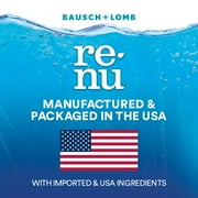 Renu Multipurpose Eye Contact Lens Solution and Cleaner with Lens Case for Soft Lenses, 12 fl oz, 2 Pack