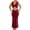 Wine-summer dresses for women, variant on YFNNUP Women's Summer Dress Fashion Sleeveless Sundress Cross Criss V Neck Dresses Slim Fit Bodycon Club Cocktail Midi Dress Navy S