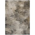 thumbnail image 2 of 8' X 10' Taupe Beige And Brown Abstract Washable Indoor Outdoor Area Rug, 2 of 5