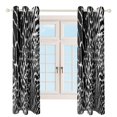 thumbnail image 4 of Animal Print 2 Panels Blackout Curtains for Bedroom Living Room Drapes Kitchen Room Window Blackout Curtain Grommet, 4 of 6
