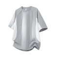 thumbnail image 3 of Plus Size Big & Tall Men's Solid Cool T-Shirts Short Sleeve Crewneck Basic Tee, Moisture Wicking Quick Dry Breathable Summer Shirt, Casual Daily Gym Workout Outfits, Modern, 3 of 6