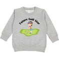 thumbnail image 2 of Inktastic Future Golf Star Girls Golfing Toddler Sweatshirt, 2 of 4