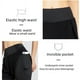 thumbnail image 2 of Pantalones de yoga de dos piezas ajustados deportivos falsos para mujer, de cintura alta, elásticos, para levantar las caderas, para fitness, de secado rápido, para correr y con bolsillo, 2 of 5
