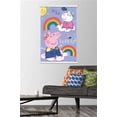 thumbnail image 2 of Peppa Pig - Hooray Wall Poster with Wooden Magnetic Frame, 22.375" x 34", 2 of 3