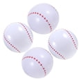 thumbnail image 1 of DECORNIJIA 4Pcs Inflatable Baseballs for Outdoor Playing Portable and Deflatable Summer Toys, 1 of 7