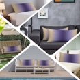 thumbnail image 6 of Purple Yellow Ombre Body Pillow Covers 20"x54", Farmhouse Modern Gradient Art Soft Brushed Microfiber Breathable Throw Pillow Covers, Pillowcase with Zipper for Couch Sofa Bedroom Living Room, 6 of 9