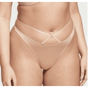 Victoria’s Secret Very Sexy Strappy Thong Silky Smooth Satin V-String XL