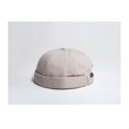 thumbnail image 5 of CoCopeanut Fashion Fold Skullcap Retro Men Sailor Cap Women Warm Rolled Cuff Bucket Cap Brimless Hat Adjustable Winter Hat Bonnet Beanies, 5 of 6
