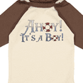 thumbnail image 4 of Inktastic Ahoy It's a Boy Boys Long Sleeve Baby Bodysuit, 4 of 5