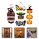 thumbnail image 4 of 5pcs Decoración colgante de Halloween Halloween Tema de la puerta de la puerta de la puerta del diseño del diseño del diseño, 4 of 8