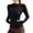Black, variant on Womens Running Jackets Lightweight Slim Workout Zip Up Athletic Track Gym Tops with Pockets Thumb Holes