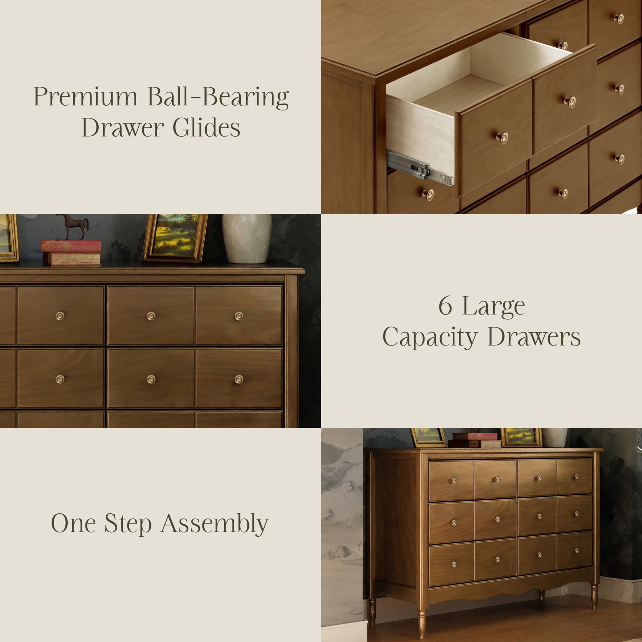 Namesake Liberty 6-Drawer Assembled Dresser