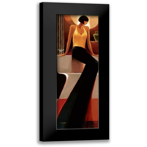 Mallett, Keith 7x14 Black Modern Framed Museum Art Print Titled - Mystique