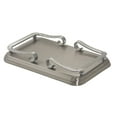 thumbnail image 4 of mDesign Metal Guest Disposable Paper Hand Towel Storage Tray - Brushed/Chrome, 4 of 4
