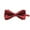 Red, variant on HaiMao Kids Adult Bow Tie Clearance, Classic Solid Color Pre-Tied Bow Tie Adjustable Neck Bowtie for Boys Wedding Parties Wine Free Size(Free Size)