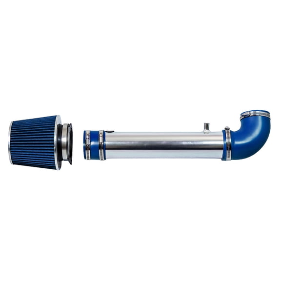 Rtunes Racing Short Ram Air Intake Kit Filter Combo Compatible For 95-00 Explorer/Ranger / 95-00 B4000 OHV V6 (Blue)