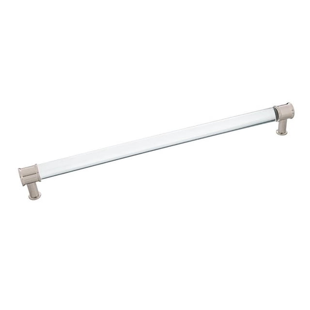 Hickory Hardware P3704-CACH 224 mm Center to Center Midway Collection Pull, Crysacrylic with Chrome