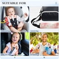 thumbnail image 5 of 2-Pack Seat Belt Covers with Flannel Seatbelt Shoulder Strap Case Adjustable Straps Soft Padding for Car Light Pink Daisies Small, 5 of 8