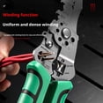 thumbnail image 4 of SharkTRUE Premium Foldable Cable Cutter Crimper: Safe, LED-Lit, Precise Stripping & Winding, 4 of 8