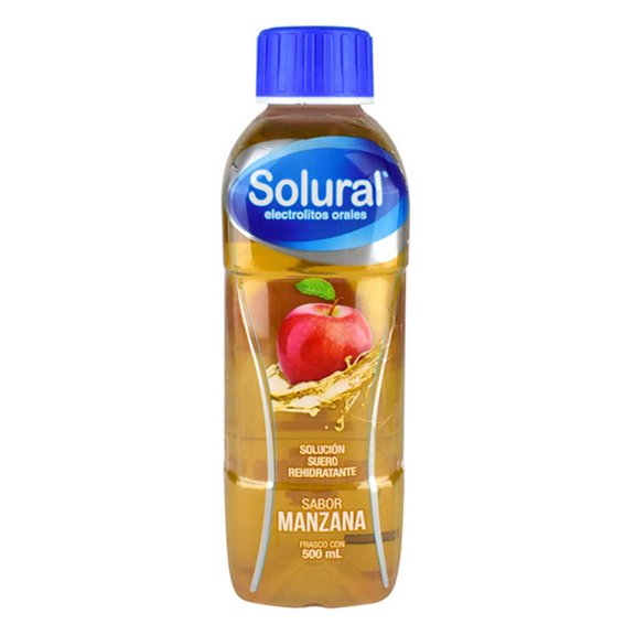 SOLURAL MANZANA 500ML LEVETIRACETA GI AN SOLUCION