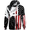 thumbnail image 2 of Sudadera con capucha con estampado de camuflaje militar con bandera de EE. UU., ropa para hombre, estampado de veterano del ejército en 3D, novedad en sudaderas con capucha para mujer, moda Harajuku y, 2 of 4