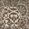 Sun Zero Darren Distressed Global Blackout Lined Grommet Curtain Panel