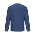 thumbnail image 6 of Feancey Mens Big and Tall Sun Shirts UV Protection Long Sleeve T-Shirts Ice Silk Cool Hiking Shirt Outdoor Lightweight Quick Dry Fishing Shirt Navy S, 6 of 10
