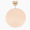 thumbnail image 3 of FOLOYORI 1Piece Round Silicone Placemat for Protecting Table Surface in Beige Color Heat Resistant, 3 of 8