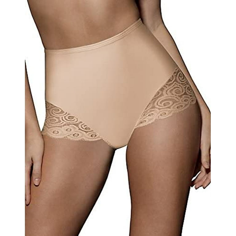 Bali Women's Firm Control Shapewear Brief with Lace Fajas 2-Pack DFX054