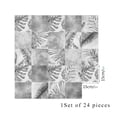 thumbnail image 2 of 24PCS Peel and Stick Tile Backsplash, 6"x6" Stick on Backsplash for Kitchen, Self Adhesive Leaves Tile for Kitchen Backsplash and Bathroom, 2 of 9