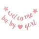 thumbnail image 5 of BEADCEST 1Jgo Guirnalda Decorativa Rosa Para Fiesta De Baby Shower Con Letras Bienvenida, 5 of 7