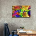 thumbnail image 3 of Epic Graffiti 'Michelangelo - Creation of Adam Colorful II' by Epic Art Portfolio, Canvas Wall Art, 40"x26", 3 of 6