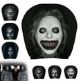thumbnail image 5 of 2 Pack Halloween Creepy Ghost Woman Face Car Headrest Covers Horror Scary Spirit Head Rest Protector Covers Auto Interior Prank Decor For Car SUV Truck, 5 of 7