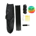 thumbnail image 2 of Outdoor Portable Volleyball Net Set System, Foldable PE and Iron Standard Site Boundary Portable Volleyball Set with Carrying Bag for Beach for Kids Adults, 2 of 7
