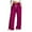Wine, variant on CaiJunJia Wide Leg Sweatpants Women High Waisted Baggy Sweat Pants Elastic Loose Active Pants with Pockets
