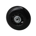 thumbnail image 4 of 6 Pcs Luggage Suitcase Rubber Wheel Black PU Roller 75mm Dia 110.23lbs, 4 of 4