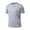 A-Grey2, variant on Bibifish Mens T-Shirts Slim Fit Crew Neck Short Sleeve Solid Color Tees Summer Breathable Casual Athletic Tee Tops