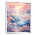 thumbnail image 2 of Designart "Horizon Of The Kanagawa Wave In Japan I" Ocean Floater Framed Canvas Wall Art, 2 of 5