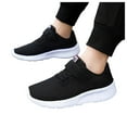 thumbnail image 4 of NIEWTR Womens Ladies Walking Running Shoes Slip On Lightweight Casual Tennis Sneakers Clothes Shoes Casual Shoes Sneakers for Sports Athletic Gym Walking (Black,11.5), 4 of 9