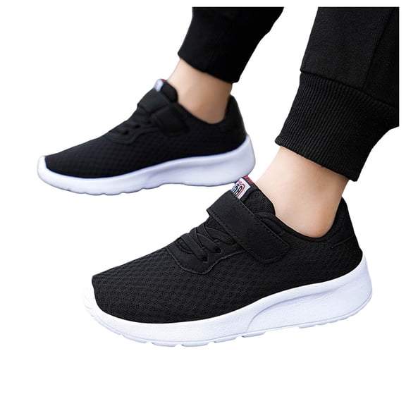 Kids Boys Non Slip Running Shoes Toddler Athletic Lightweight Sneakers Platform Slip On Tennis Shoes