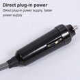 thumbnail image 4 of Encendedor de cigarrillos de coche de 12V, bomba eléctrica de ducha portátil para acampar al aire libre, lavado de coches, ducha de limpieza Adepaton 2033936-1, 4 of 9